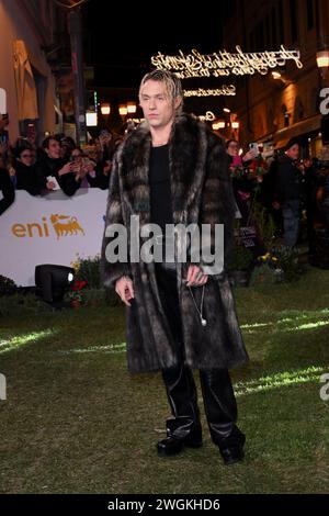 Sanremo, Italia. 5 febbraio 2024. Sanremo, 74° Festival della canzone Italiana - Green Carpet - nella foto: Irama Credit: Independent Photo Agency/Alamy Live News Foto Stock