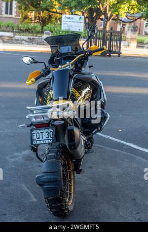 2021 BMW R1250GS moto 40 ° anniversario modello, parcheggiato a Mudgee, Australia, 2024 Foto Stock