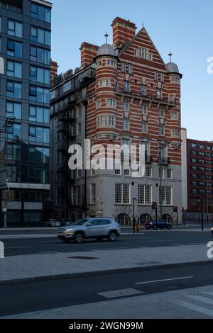 Albion House è stata costruita nel 1898 al 30 James Street a Liverpool, regno unito, 16 maggio, 2023 Liverpool, Merseyside, REGNO UNITO. Liverpool Maritime Mercantile Foto Stock