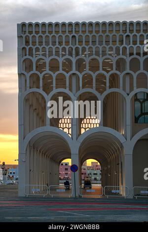 Doha, Qatar - 29 gennaio 2024: Terminal delle crociere di Doha Mina Port Doha Qatar Foto Stock