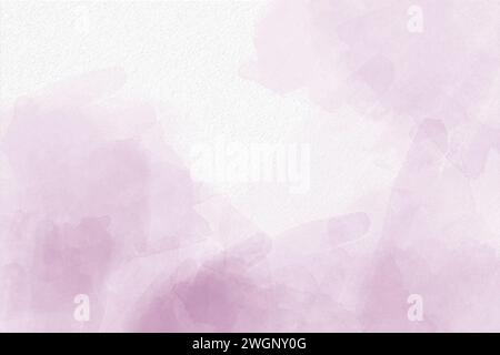 Morbido sfondo color lavanda con delicati tratti astratti della spazzola per un design moderno. Foto Stock
