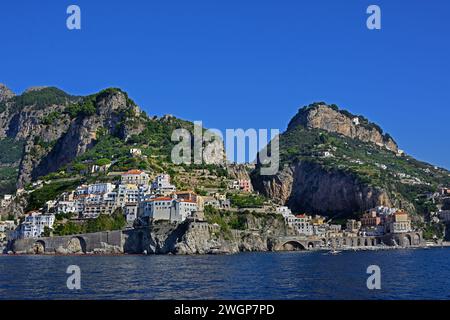 Vietri sul Mare, Campania, Italia, sulla Costiera Amalfitana, Campania, Italia, Italia. Foto Stock