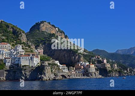 Vietri sul Mare, Campania, Italia, sulla Costiera Amalfitana, Campania, Italia, Italia. Foto Stock