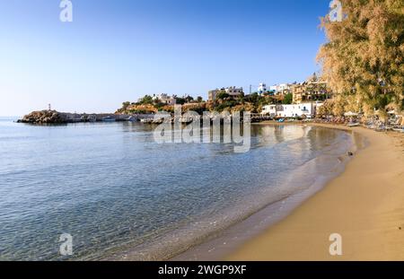 Makry Gialos, Creta orientale Foto Stock