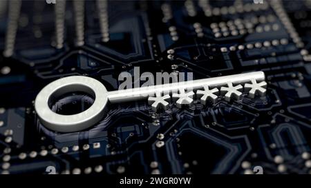 Password, Internet e sicurezza Foto Stock