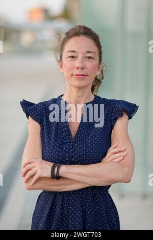 Ritratto di una donna asiatica, Milano, Italia. Foto Stock