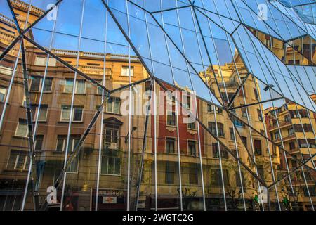 Edificio moderno, sede di Osakidetza, Bilbao, (Spagna) Foto Stock