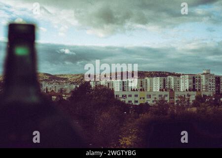 Panel Apartments, Budapest Foto Stock