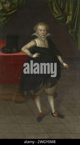 Attribuito a Jacob van Doort (m. 1629) - Principe Rodolfo di Brunswick (1602-16) Foto Stock