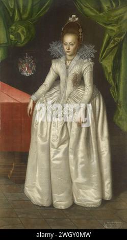 Attribuita a Jacob van Doort (m. 1629) - Principessa Dorotea di Brunswick-Wolfenbuttel (1596-1643)^, poi margravia di Brandeburgo Foto Stock