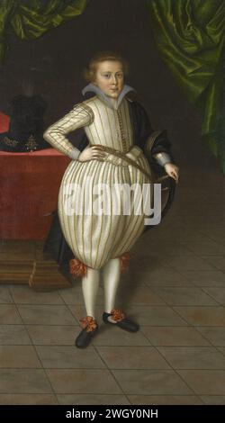 Attribuito a Jacob van Doort (m. 1629) - Cristiano, Principe di Brunswick, poi Duca di Brunswick e Lüneburg (1599-1626) Foto Stock