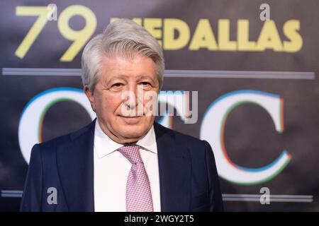 Enrique Cerezo partecipa al Photocall '79 Edition Medallas CEC' a Madrid. Foto Stock