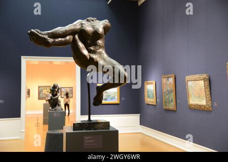 Auguste Rodin - Iris, Messaggero degli dei - Iris, gudenes sendebud Foto Stock