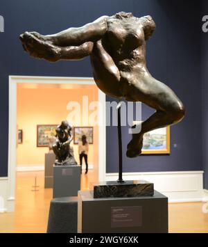 Auguste Rodin - Iris, messaggero degli dei - Iris, gudenes sendebud (corta). Foto Stock