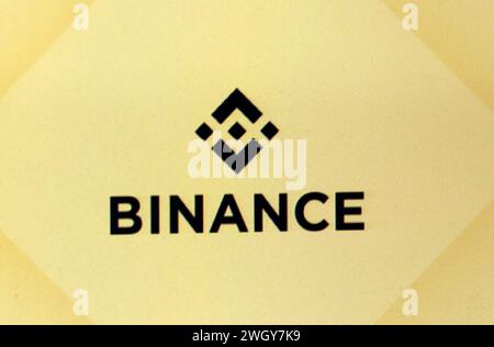 Logo/ Marchenname/ marchio: Binance, Berlin (nur fuer redaktionelle Verwendung. Keine Werbung. Referenzdatenbank: http://www.360-berlin.de. © Jens Foto Stock