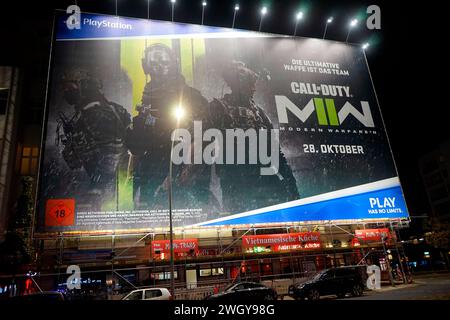 Werbeplakat: Logo/nome commerciale/marchio: Sony PlayStation, Call of Duty (nur fuer redaktionelle Verwendung. Keine Werbung. Banca di riferimento: http:/ Foto Stock