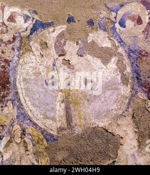 Bamiyan 38 metri Buddha soffitto Dio del sole. Foto Stock