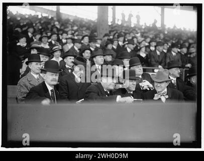 Il baseball, professionale anteriore- ROBERT N. HARPER; BRYAN; DANIELS; C.K. BERRYMAN. Parte posteriore- UNIDENTIFIED; BAKER DELLA CALIFORNIA; COVINGTON del Maryland; LANE Foto Stock