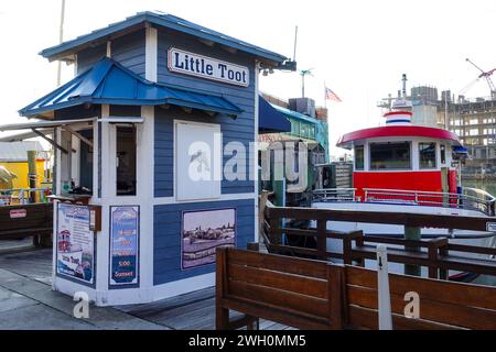 Compagnia operativa Little Toot Boat Tour a Clearwater, Florida Foto Stock