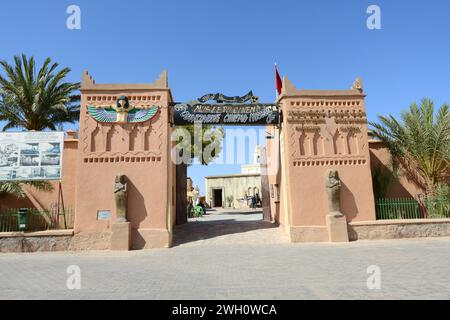 Il museo del cinema Ouarzazate di Ouarzazate, Marocco. Foto Stock