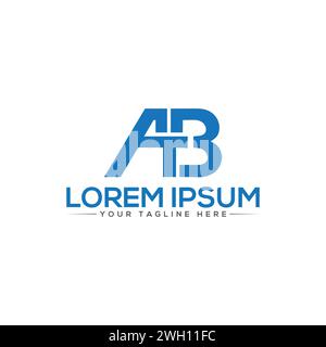 Logo ATB Letter. Illustrazione Vettoriale