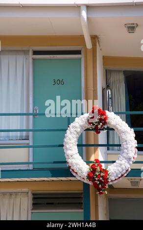 Stanza 306 lorraine motel memphis tennessee, dove il dottor martin luther King e' stato ucciso Foto Stock