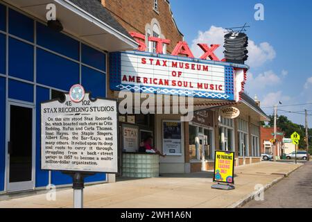 memphis tennessee - museo stax della musica soul americana Foto Stock