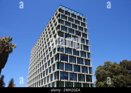 PERTH, AUSTRALIA - 6 FEBBRAIO 2009: Edificio per uffici di Council House in St Georges Terrace a Perth, Australia Occidentale. Foto Stock