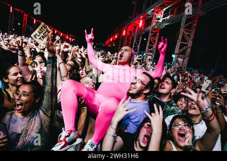 Milano, Italia. 24 agosto 2023. Joji si esibisce dal vivo al ponte di Milano, il 24 agosto 2023. (Foto di Alessandro Bremec/NurPhoto)0 credito: NurPhoto SRL/Alamy Live News Foto Stock