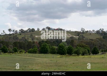 Il Mount Panorama Circuit è un circuito automobilistico situato a Bathurst, nuovo Galles del Sud, Australia Foto Stock