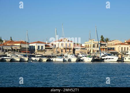 Porto di Aegina, Grecia Foto Stock