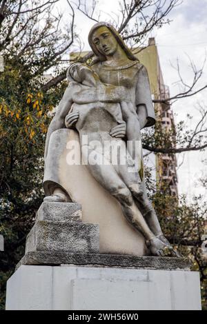 Monumento alle Cascate della Patria, Buenos Aires, Argentina, lunedì 13 novembre, 2023. foto: David Rowland / One-Image.com Foto Stock