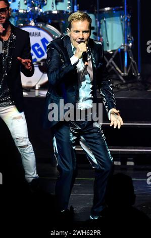 Dieter Bohlen live beim exklusiven Konzert zum 70. Geburtstag von Dieter Bohlen im Theater am Potsdamer Platz. Berlino, 07.02.2024 *** Dieter Bohlen live all'esclusivo concerto per il 70° compleanno di Dieter Bohlens al Theater am Potsdamer Platz Berlin, 07 02 2024 foto:Xn.xKubelkax/xFuturexImagex bohlen 4209 Foto Stock