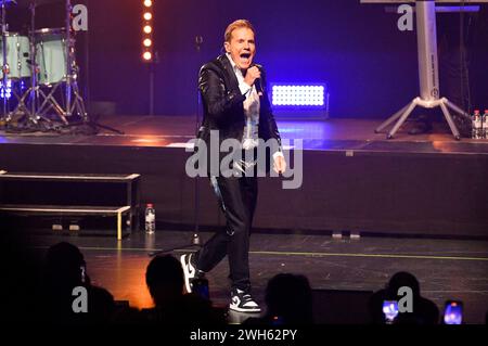 Dieter Bohlen live beim exklusiven Konzert zum 70. Geburtstag von Dieter Bohlen im Theater am Potsdamer Platz. Berlino, 07.02.2024 *** Dieter Bohlen live all'esclusivo concerto per il 70° compleanno di Dieter Bohlens al Theater am Potsdamer Platz Berlin, 07 02 2024 foto:Xn.xKubelkax/xFuturexImagex bohlen 4205 Foto Stock