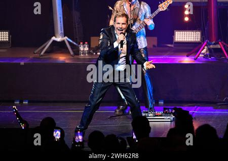 Dieter Bohlen live beim exklusiven Konzert zum 70. Geburtstag von Dieter Bohlen im Theater am Potsdamer Platz. Berlino, 07.02.2024 *** Dieter Bohlen live all'esclusivo concerto per il 70° compleanno di Dieter Bohlens al Theater am Potsdamer Platz Berlin, 07 02 2024 foto:Xn.xKubelkax/xFuturexImagex bohlen 4206 Foto Stock