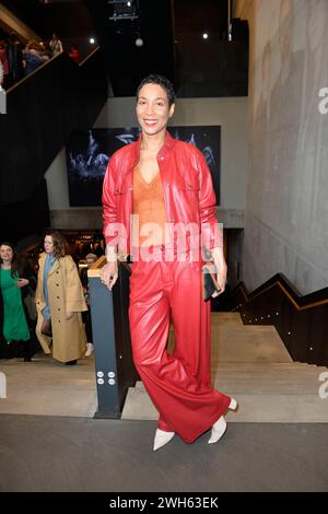 Annabelle Mandeng bei der Kilian Kerner Fashion Show a Berlino 07.02.2024 *** Annabelle Mandeng al Kilian Kerner Fashion Show di Berlino 07 02 2024 Foto Stock