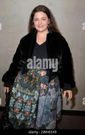 Ronja Forcher bei der Kilian Kerner Fashion Show auf der Berlin Fashion Week Autunno/Inverno 2024 nella der Verti Music Hall. Berlino, 07.02.2024 *** Ronja Forcher al Kilian Kerner Fashion Show alla Berlin Fashion Week Autunno Inverno 2024 nella Verti Music Hall Berlin, 07 02 2024 foto:XF.xKernx/xFuturexImagex kerner 4224 Foto Stock