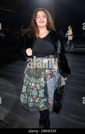 Ronja Forcher bei der Kilian Kerner Fashion Show auf der Berlin Fashion Week Autunno/Inverno 2024 nella der Verti Music Hall. Berlino, 07.02.2024 *** Ronja Forcher al Kilian Kerner Fashion Show alla Berlin Fashion Week Autunno Inverno 2024 nella Verti Music Hall Berlin, 07 02 2024 foto:XF.xKernx/xFuturexImagex kerner 4227 Foto Stock