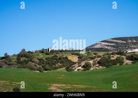 Paesaggio della Tunisia settentrionale - regione del Sejnene - Tunisia Foto Stock