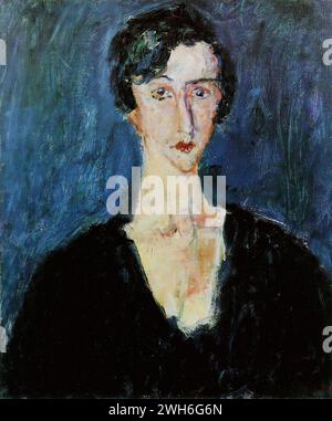 Chaim Soutine, (1893–1943), russo-francese, Espressionismo Ritratto di Madeleine Castaing (Ritratto di Madeleine Castaing) Foto Stock