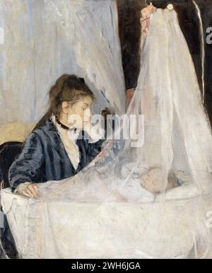 Berthe Morisot (1841-1895), francese, impressionismo - la culla - "le Berceau" Foto Stock