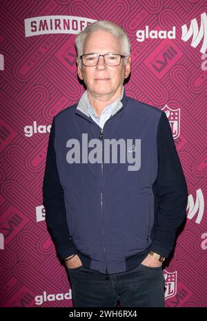 Las Vegas, Nevada, Stati Uniti. 7 febbraio 2024. Sean McManus a "A Night of Pride" con GLAAD e NFL presentato da Smirnoff al Caesars Palace il 7 febbraio 2024 a Las Vegas, Nevada. Crediti: Dee CEE Carter/Media Punch/Alamy Live News Foto Stock