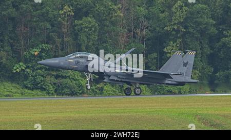 RSAF F F-15SG all'Open House 2024 Foto Stock