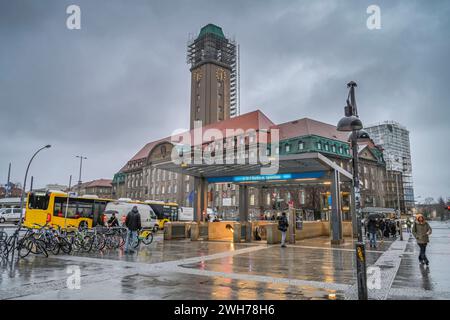 Rathaus Spandau, Carl-Schurz-Straße, Spandau, Berlino, Deutschland *** Municipio Spandau, Carl Schurz Straße, Spandau, Berlino, Germania Foto Stock