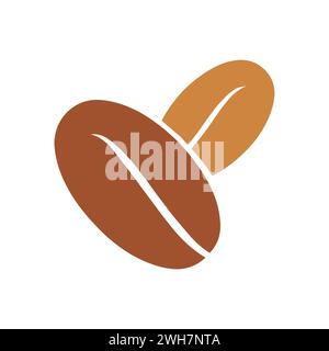 Icona dei chicchi di caffè Illustrazione Vettoriale