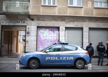 Torino, Italia. 8 febbraio 2024. Foto Credit: LaPresse/Alamy Live News Foto Stock