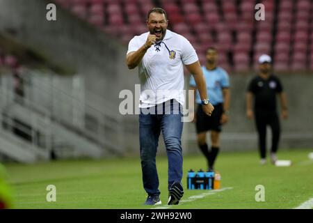 Recife, Brasile. 8 febbraio 2024. PE - RECIFE - 02/08/2024 - PERNAMBUCANO 2024, RETRO foto: Marlon Costa/AGIF (foto di Marlon Costa/AGIF/Sipa USA) credito: SIPA USA/Alamy Live News Foto Stock