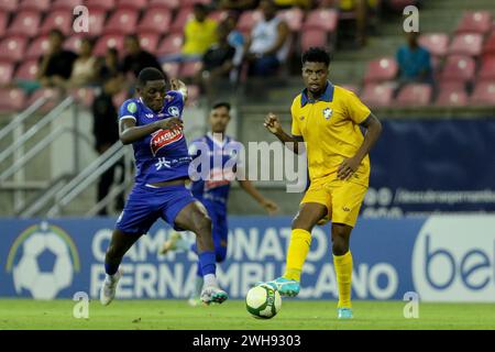 Recife, Brasile. 8 febbraio 2024. PE - RECIFE - 02/08/2024 - PERNAMBUCANO 2024, RETRO foto: Marlon Costa/AGIF (foto di Marlon Costa/AGIF/Sipa USA) credito: SIPA USA/Alamy Live News Foto Stock