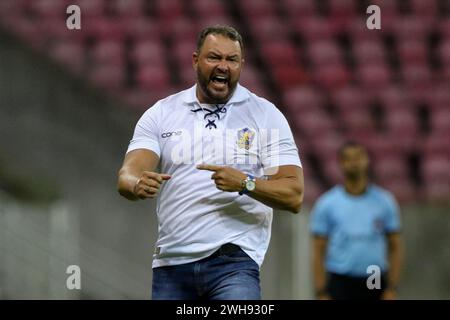 Recife, Brasile. 8 febbraio 2024. PE - RECIFE - 02/08/2024 - PERNAMBUCANO 2024, RETRO foto: Marlon Costa/AGIF (foto di Marlon Costa/AGIF/Sipa USA) credito: SIPA USA/Alamy Live News Foto Stock