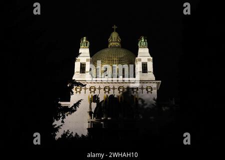 St. Leopold Kirche am Steinhof Foto Stock